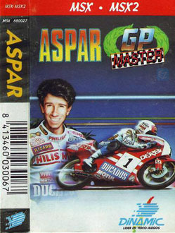 Carátula del juego Aspar GP Master (MSX)