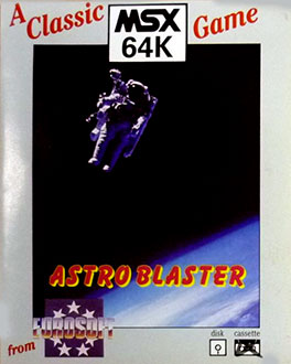 Carátula del juego Astro Blaster (MSX)