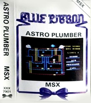 Carátula del juego Astro Plumber (MSX)
