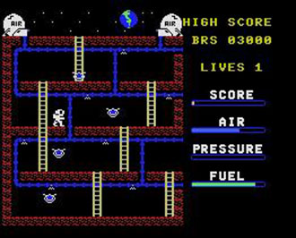 Pantallazo del juego online Astro Plumber (MSX)