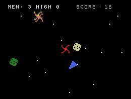 Pantallazo del juego online Astro Rocks (MSX)