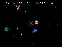 Pantallazo del juego online Astro Rocks (MSX)