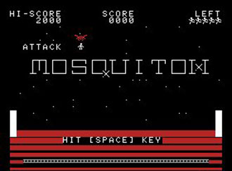 Juego online Attack Mosquiton (MSX)