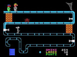 Pantallazo del juego online Attilio Tubicini (MSX)