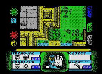 Pantallazo del juego online Avenger (MSX)