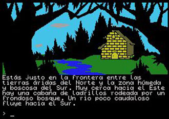 Pantallazo del juego online La Aventura Original (MSX)
