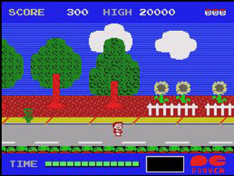 Pantallazo del juego online Back to the Future (MSX)