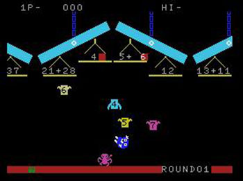 Pantallazo del juego online Balance (MSX)