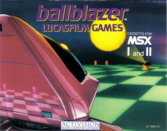 Carátula del juego Ballblazer (MSX)