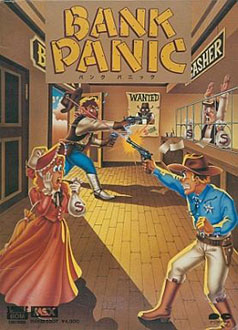Carátula del juego Bank Panic (MSX)
