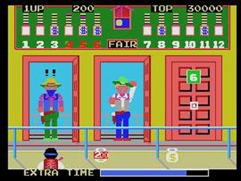 Pantallazo del juego online Bank Panic (MSX)