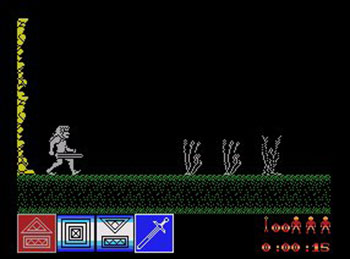 Pantallazo del juego online Barbarian (MSX)