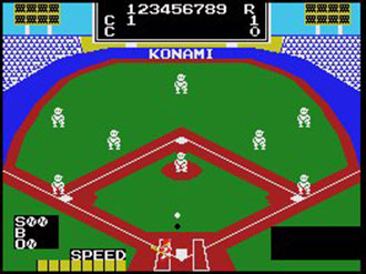 Pantallazo del juego online Baseball (MSX)