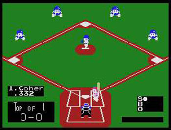 Pantallazo del juego online Baseball Craze (MSX)