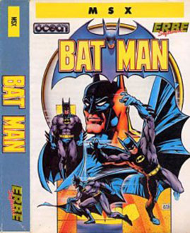 Carátula del juego Batman (MSX)
