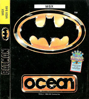 Carátula del juego Batman The Movie (MSX)
