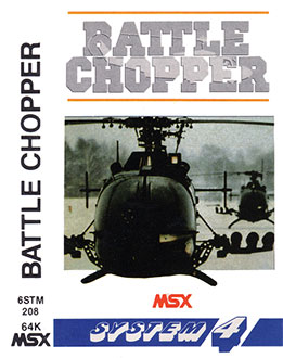 Carátula del juego Battle Chopper (MSX)