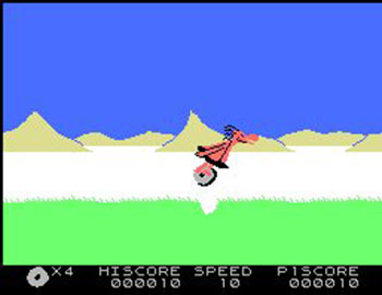 Pantallazo del juego online BC's Quest for Tires (MSX)