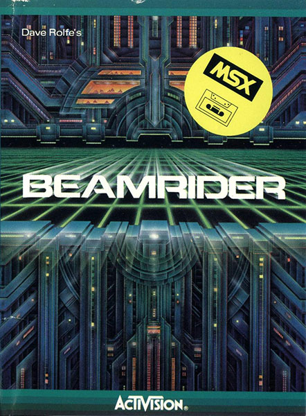 Carátula del juego Beamrider (MSX)
