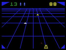 Pantallazo del juego online Beamrider (MSX)