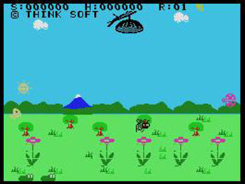 Juego online Bee & Flower (MSX)