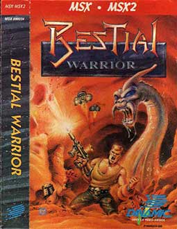 Juego online Bestial Warrior (MSX) Juego online Bestial Warrior (MSX)