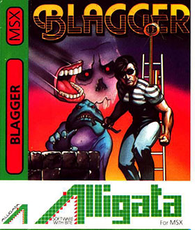 Carátula del juego Blagger (MSX)