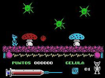 Pantallazo del juego online Bloody (MSX)