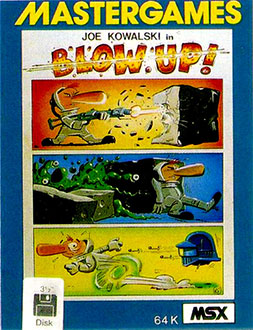 Carátula del juego Blow Up (MSX)