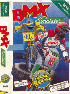 Carátula del juego BMX Simulator (MSX)
