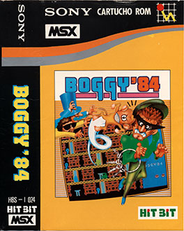 Carátula del juego Boggy'84 (MSX)