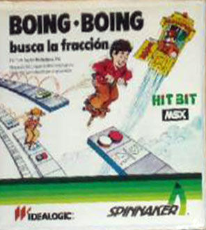 Carátula del juego Boing Boing (MSX)