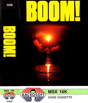 Carátula del juego Boom! (MSX)