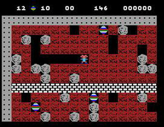 Pantallazo del juego online Boulder Dash (MSX)