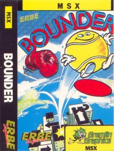 Carátula del juego Bounder (MSX)