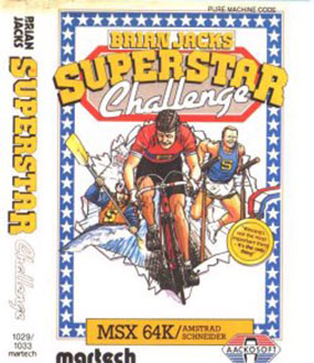 Carátula del juego Brain Jacks Superstar Challenge (MSX)