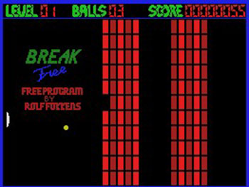 Juego online Break Free (MSX)