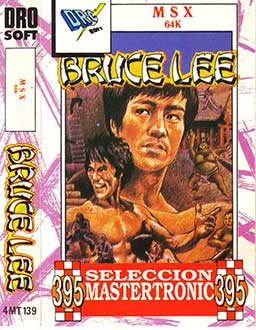 Carátula del juego Bruce Lee (MSX)