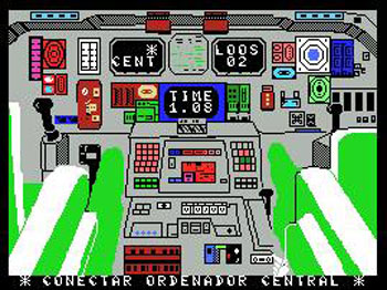 Pantallazo del juego online Buran (MSX)