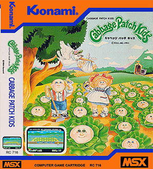 Carátula del juego Cabbage Patch Kids (MSX)