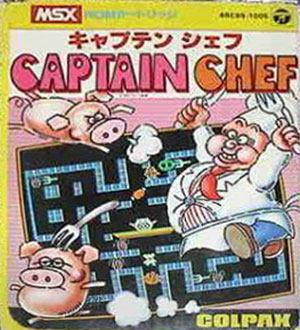 Carátula del juego Captain Chef (MSX)