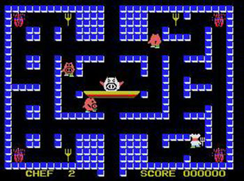 Pantallazo del juego online Captain Chef (MSX)