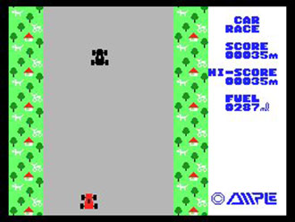 Pantallazo del juego online Car Race (MSX)