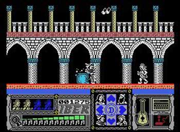 Pantallazo del juego online Casanova (MSX)