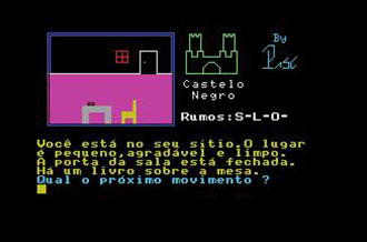 Pantallazo del juego online Castelo Negro (MSX)