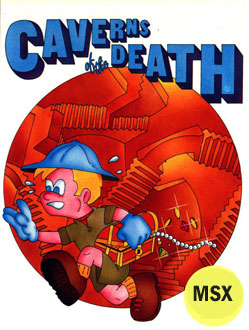Carátula del juego Caverns of the Death (MSX)