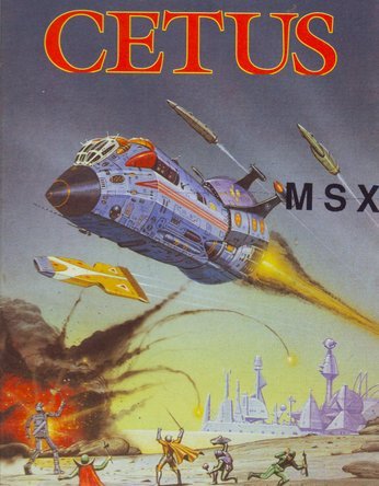 Carátula del juego Cetus (MSX)