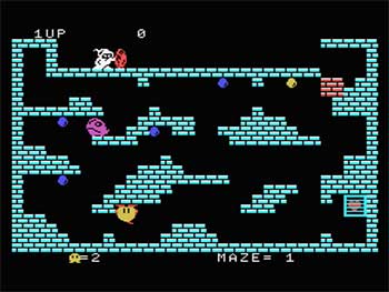 Pantallazo del juego online Chack'n Pop (MSX)