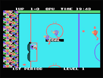 Pantallazo del juego online Champion Ice Hockey (MSX)