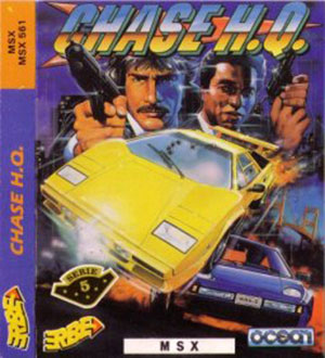 Carátula del juego Chase HQ (MSX)